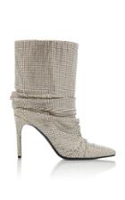 Off-white C/o Virgil Abloh Crystal Slouch Booties
