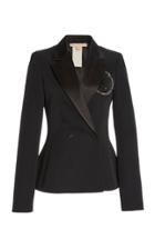 Moda Operandi Brock Collection Roseweel Wool Blazer Jacket