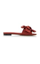 Tabitha Simmons X Johanna Ortiz Camilla Satin Bow Slides