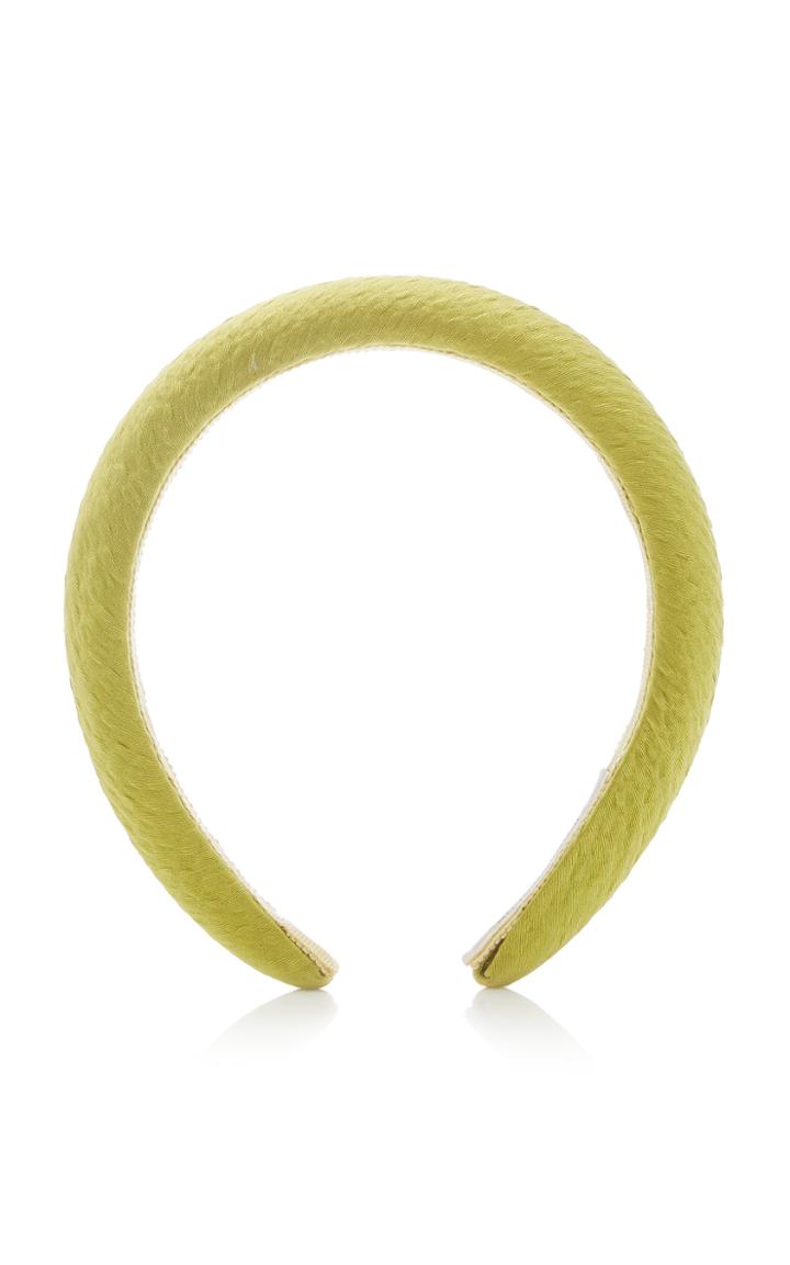 Jennifer Behr Tori Silk-satin Headband