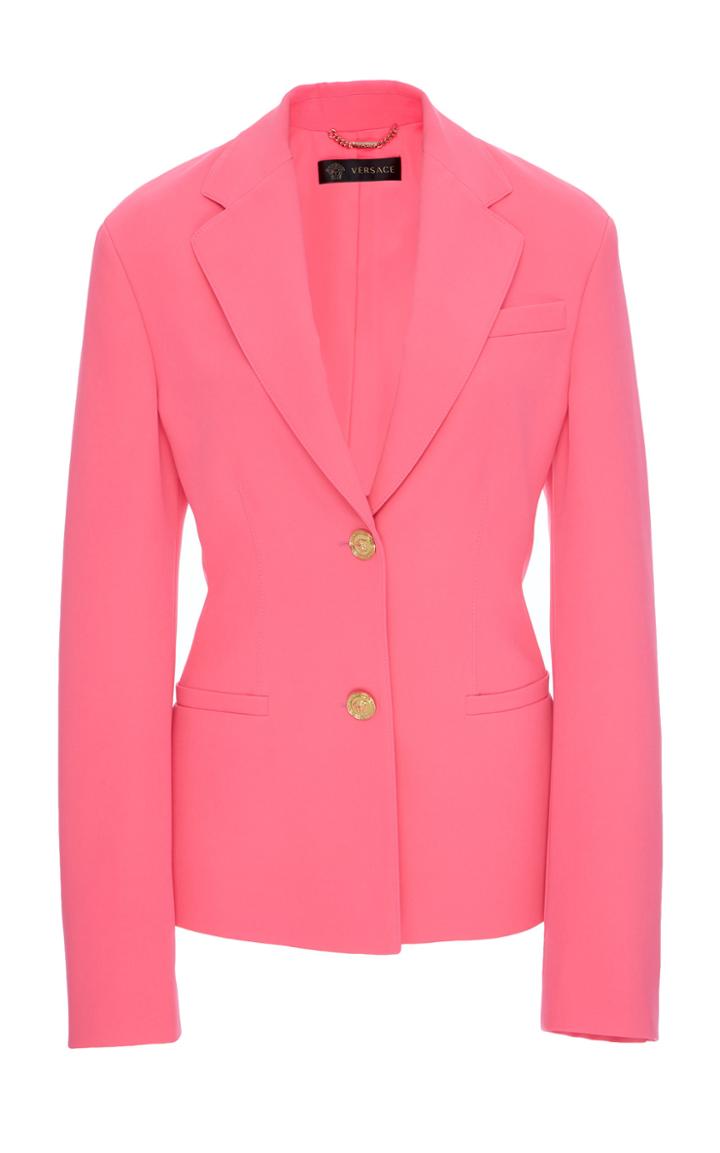Versace Tailored Crepe Blazer