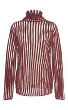 Ellery Beatnik Semi Sheer Striped Knit Top