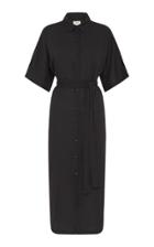 Moda Operandi St. Agni Ceci Belted Cotton Shirt Dress