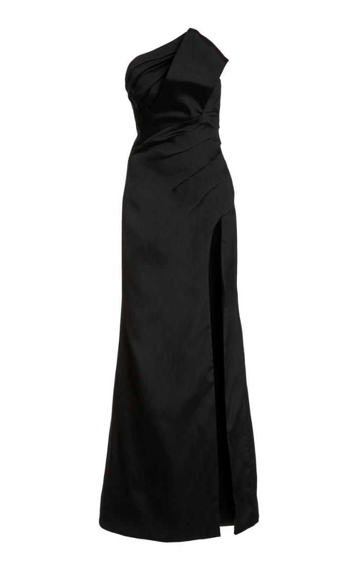 Moda Operandi Alitte Strapless Satin Gown