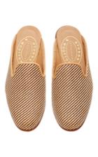 Stubbs & Wootton Straw Natural Mule