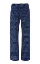 The Elder Statesman California Checkered Wool Trousers