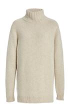 The Elder Statesman Plaited Block Ribbed-knit Turtleneck