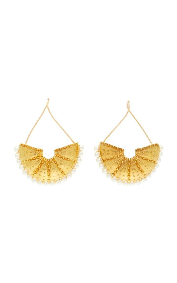 Beck Jewels Pearl Urchin Earrings