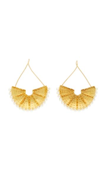 Beck Jewels Pearl Urchin Earrings