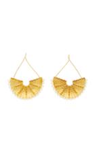 Beck Jewels Pearl Urchin Earrings