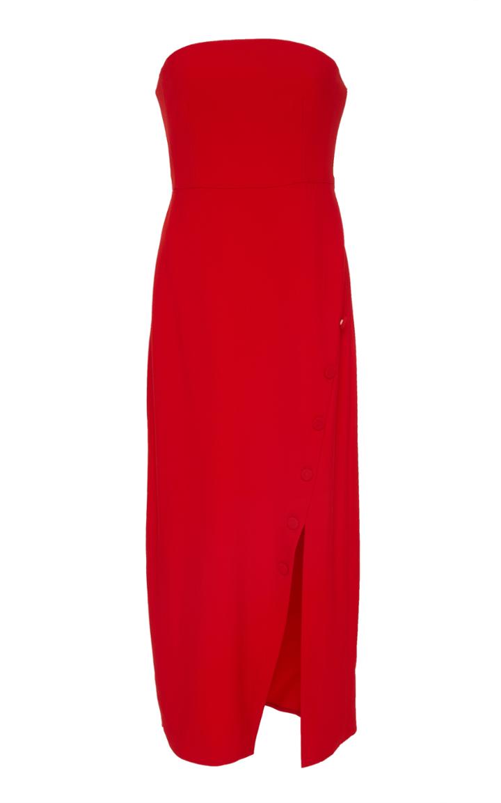 Khaite Lena Stretch Twill Dress