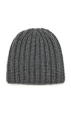 Agnona Cashmere Ribbed Cap