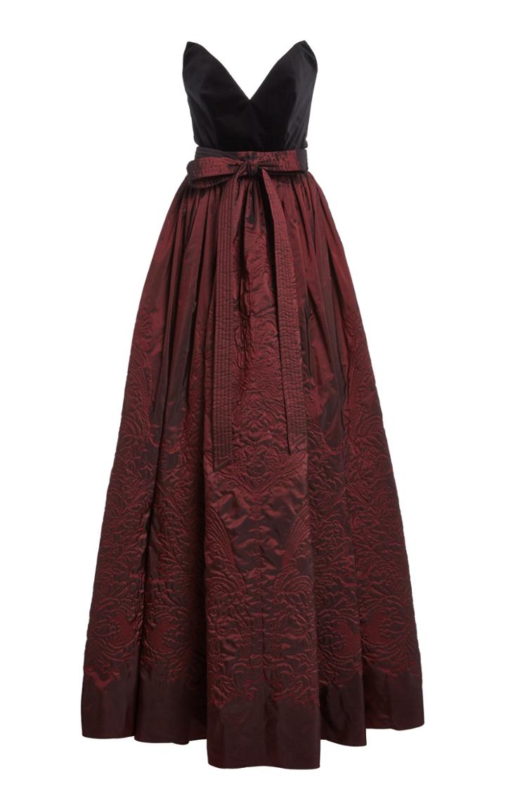 Moda Operandi Zuhair Murad Whitney Cloque Gown