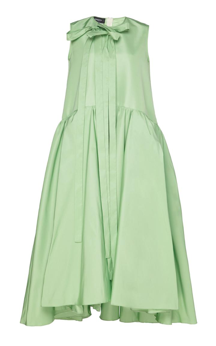 Moda Operandi Rochas Oversized Taffeta Dress Size: 38