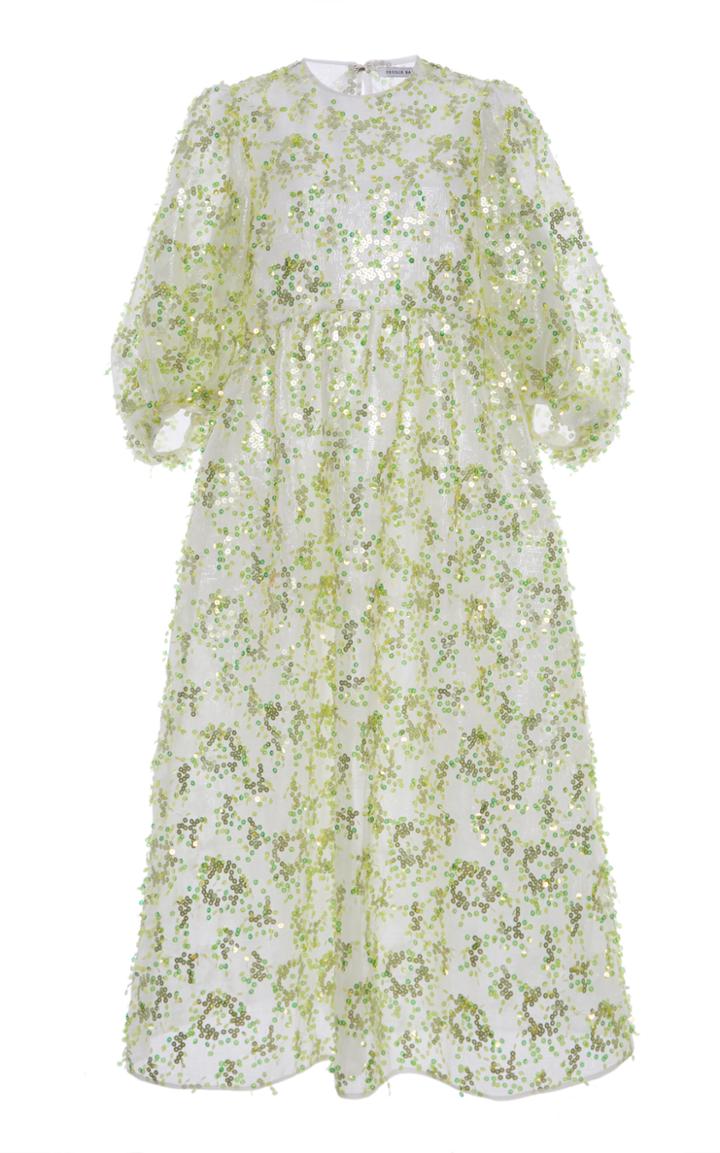 Moda Operandi Cecilie Bahnsen Karmen Sequined Midi Dress