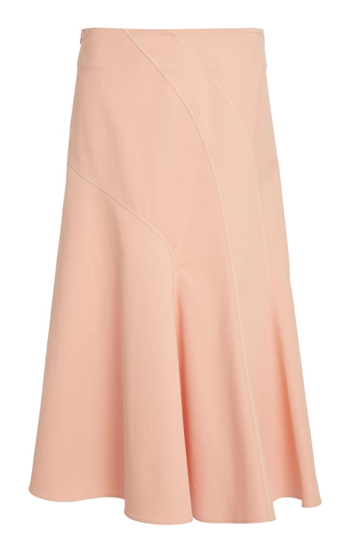 Cdric Charlier Cotton-blend A-line Skirt