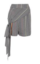Hellessy Yves Crepe-silk High-rise Short