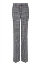 Michael Kors Collection Plaid Wool Straight-leg Pants