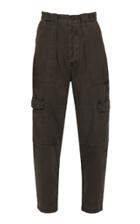 Agolde Mila Tapered Cotton Utility Pants