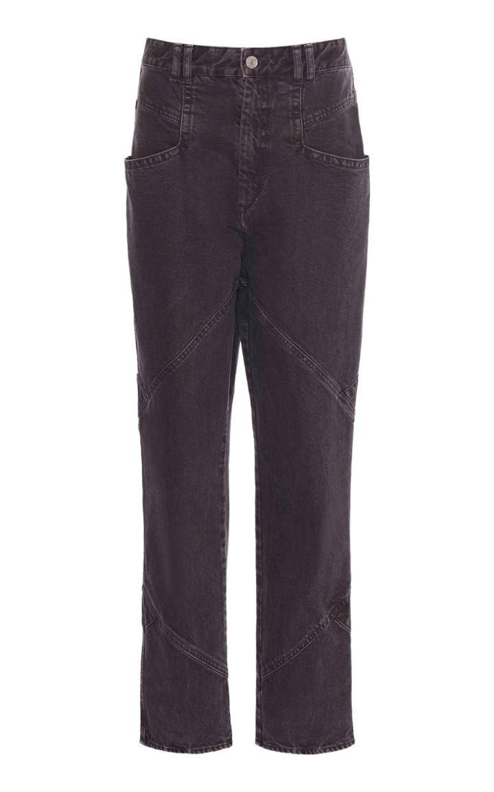 Moda Operandi Isabel Marant Eloisa High-rise Cotton Pants Size: 36