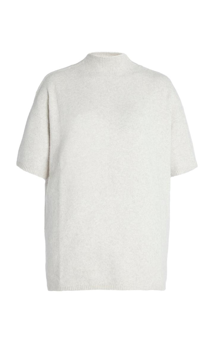 Moda Operandi Loulou Studio Pertusato Oversized Wool-blend Turtleneck Sweater