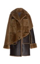 Rokh Oversized Shearling Coat