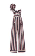 Johanna Ortiz Bahama Ruffled One Shoulder Jumpsuit