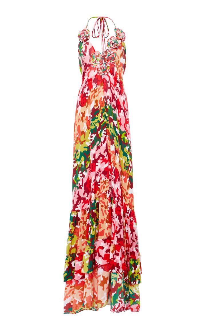 Isabela Capeto Rafaela Camouflage Dress