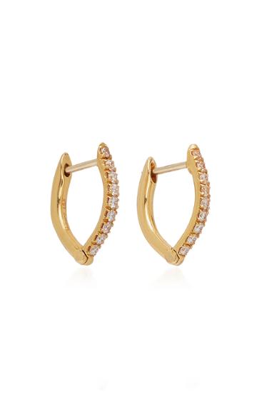 Melissa Kaye Cristina 18k Gold Diamond Earrings