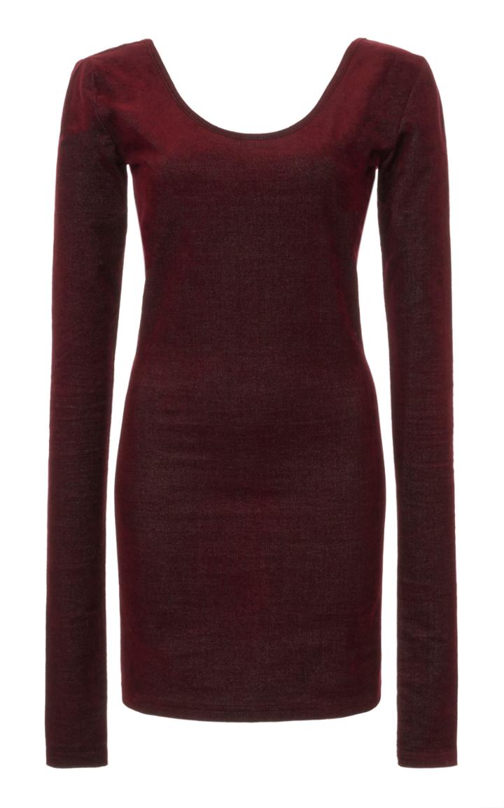 Moda Operandi Ann Demeulemeester Cotton-blend Mini Dress