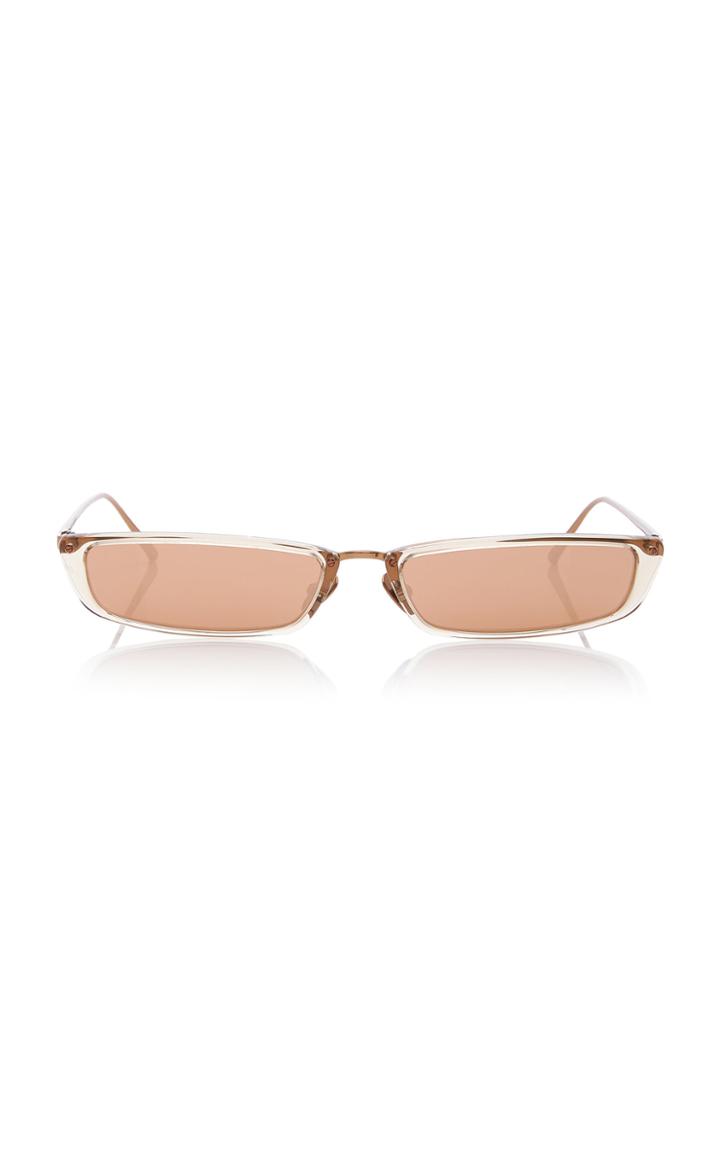 Linda Farrow Square-frame Acetate And Metal Sunglasses