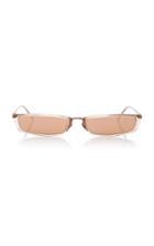 Linda Farrow Square-frame Acetate And Metal Sunglasses