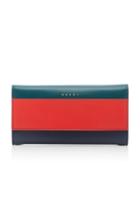 Marni Color Block Flap Wallet