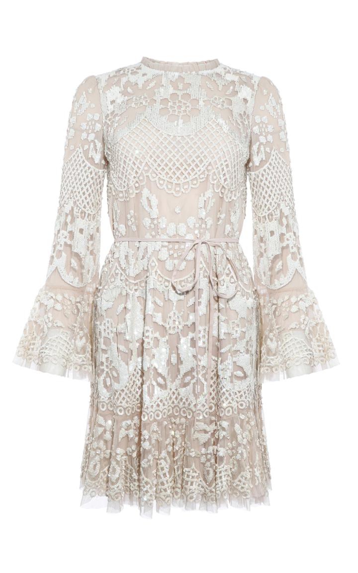 Needle & Thread Snowdrop Mini Dress