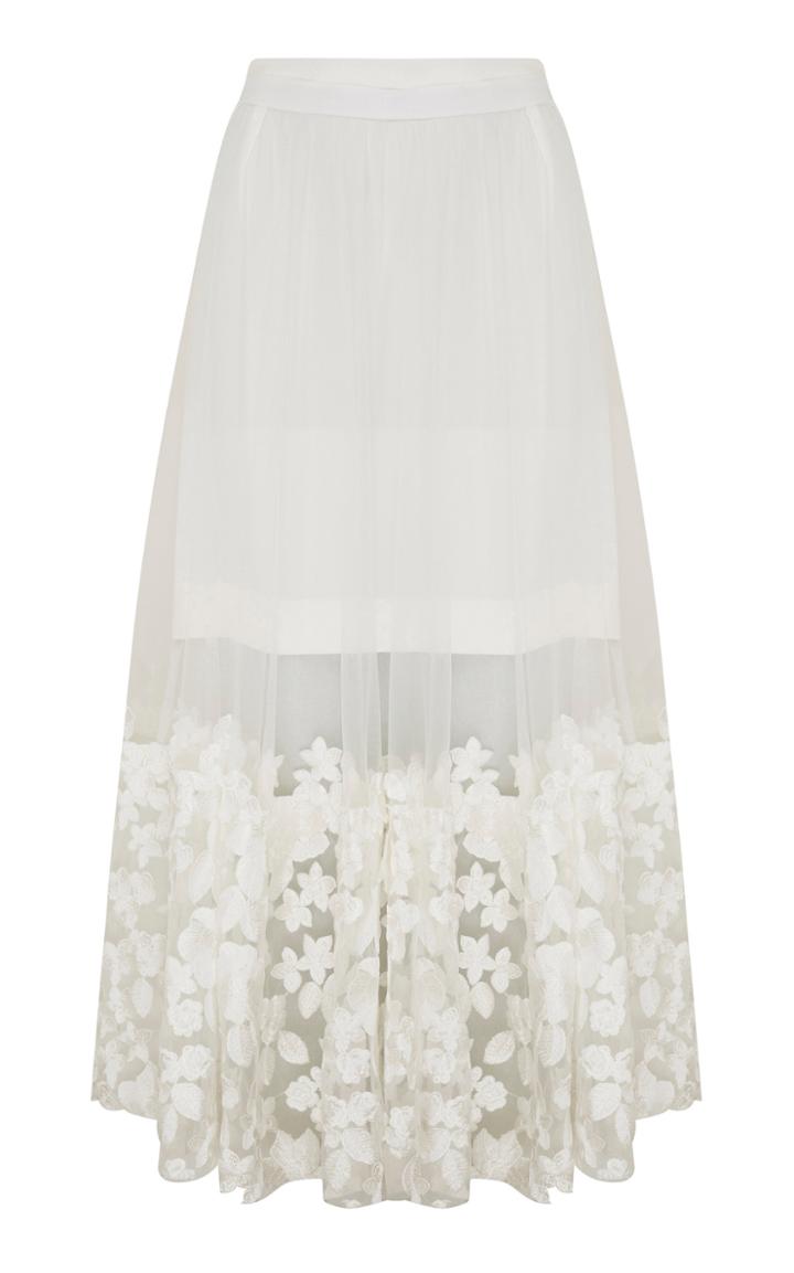 Razan Alazzouni Tulle Swing Skirt