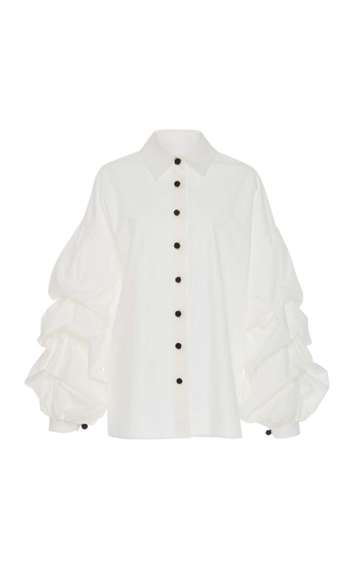 Costarellos Puff Sleeve Shirt
