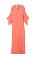 Chador Lace-trimmed Crepe Maxi Dress