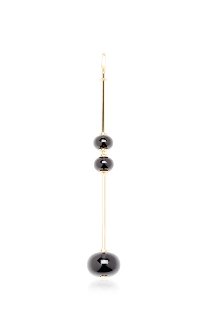 Georg Jensen Three Drop Black Jade Runa Pendant