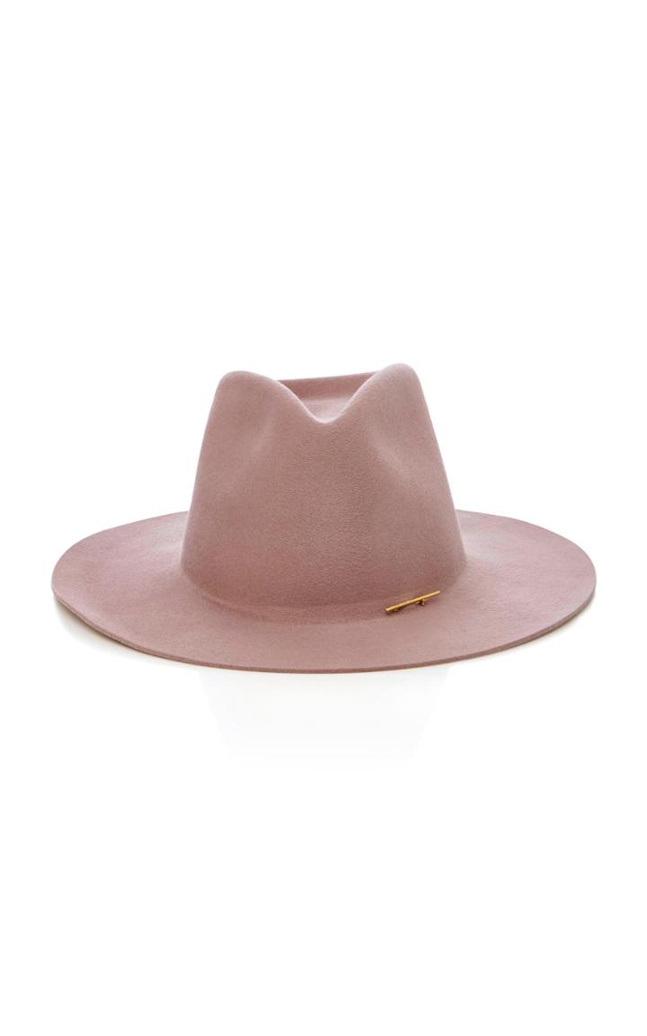Janessa Leone Hannah Wool Fedora