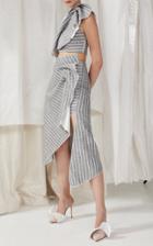 Acler Fincher Striped Skirt