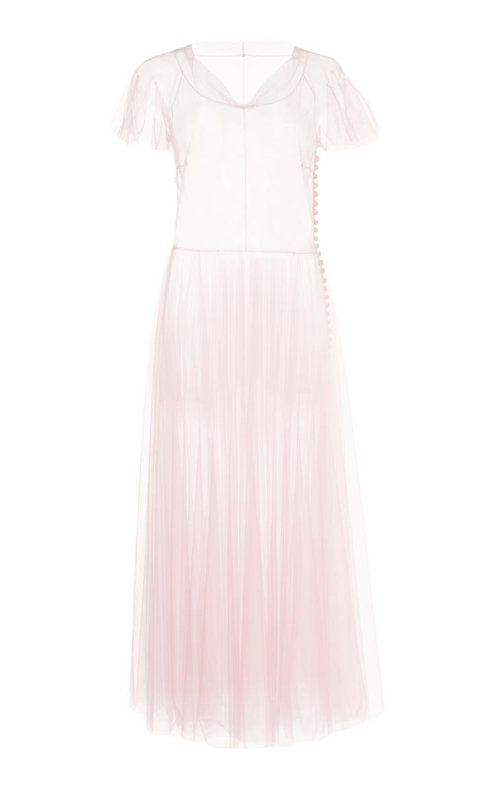 John Galliano Bows Tulle Dress