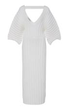 Cushnie Ribbed Stretch-knit Pencil Dress