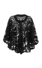 Moda Operandi Nevenka The Rising Sun Crocheted Cotton Cape