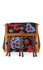 Etro Floral Embroidered Shoulder Bag