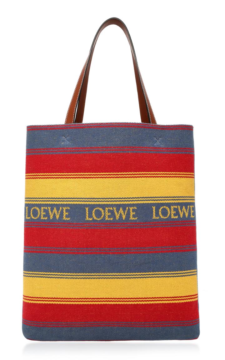 Loewe Striped Tote Bag
