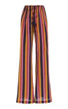Figue Saanchi Wide-leg Silk Pants