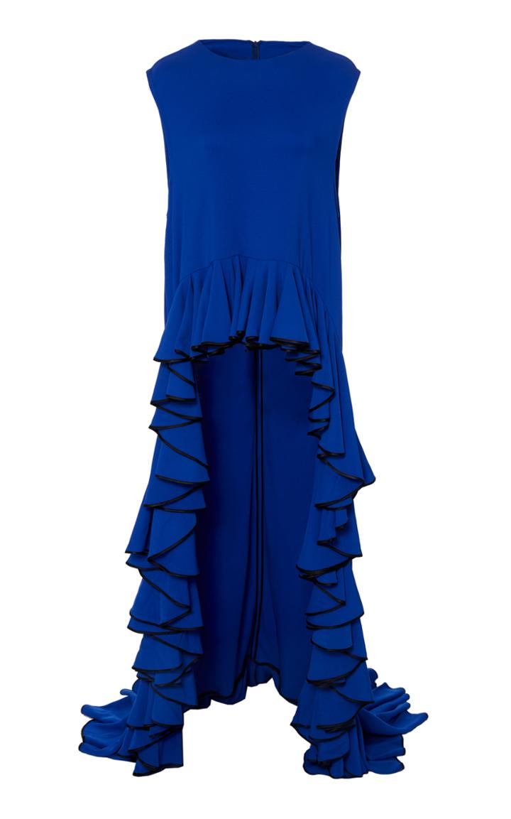 Semsem Giza High Low Ruffle Top