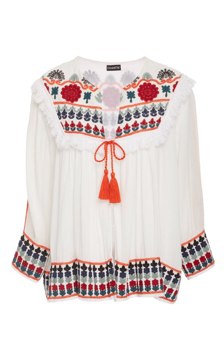 Chantik Floral Embroidered Jacket