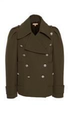 Michael Kors Collection Military Wool Peacoat