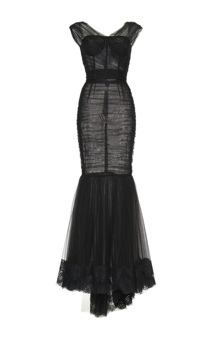 Dolce & Gabbana Sleeveless Mermaid Dress